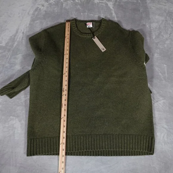 Birdwell Olive Green Crewneck Sweater - Picture 9 of 10
